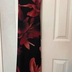 Windsor Black and Red Floral Dress